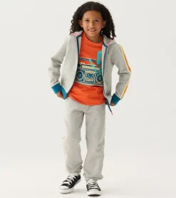 Outlet Hatley Boys Athletic Grey Baggy Track Pants