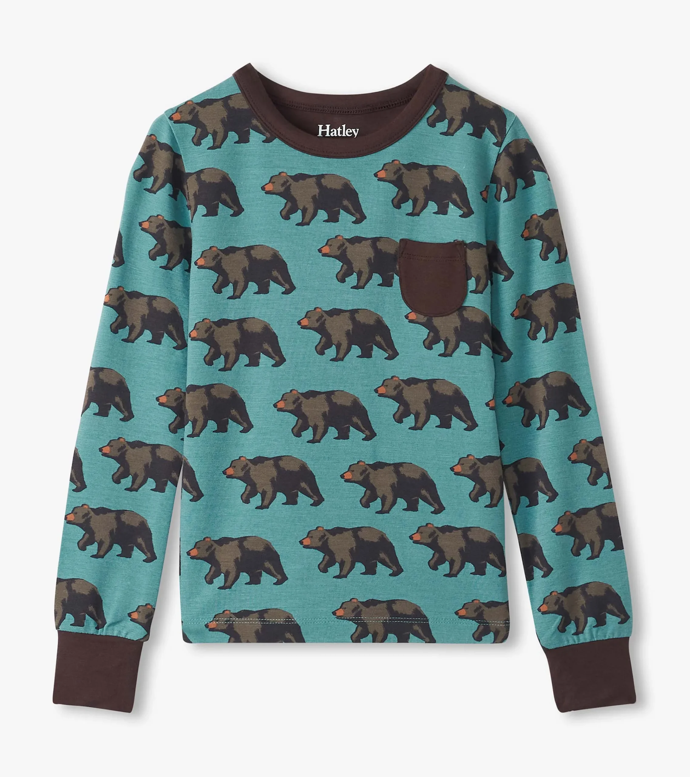 Sale Hatley Boys Bears Bamboo Pajama Set
