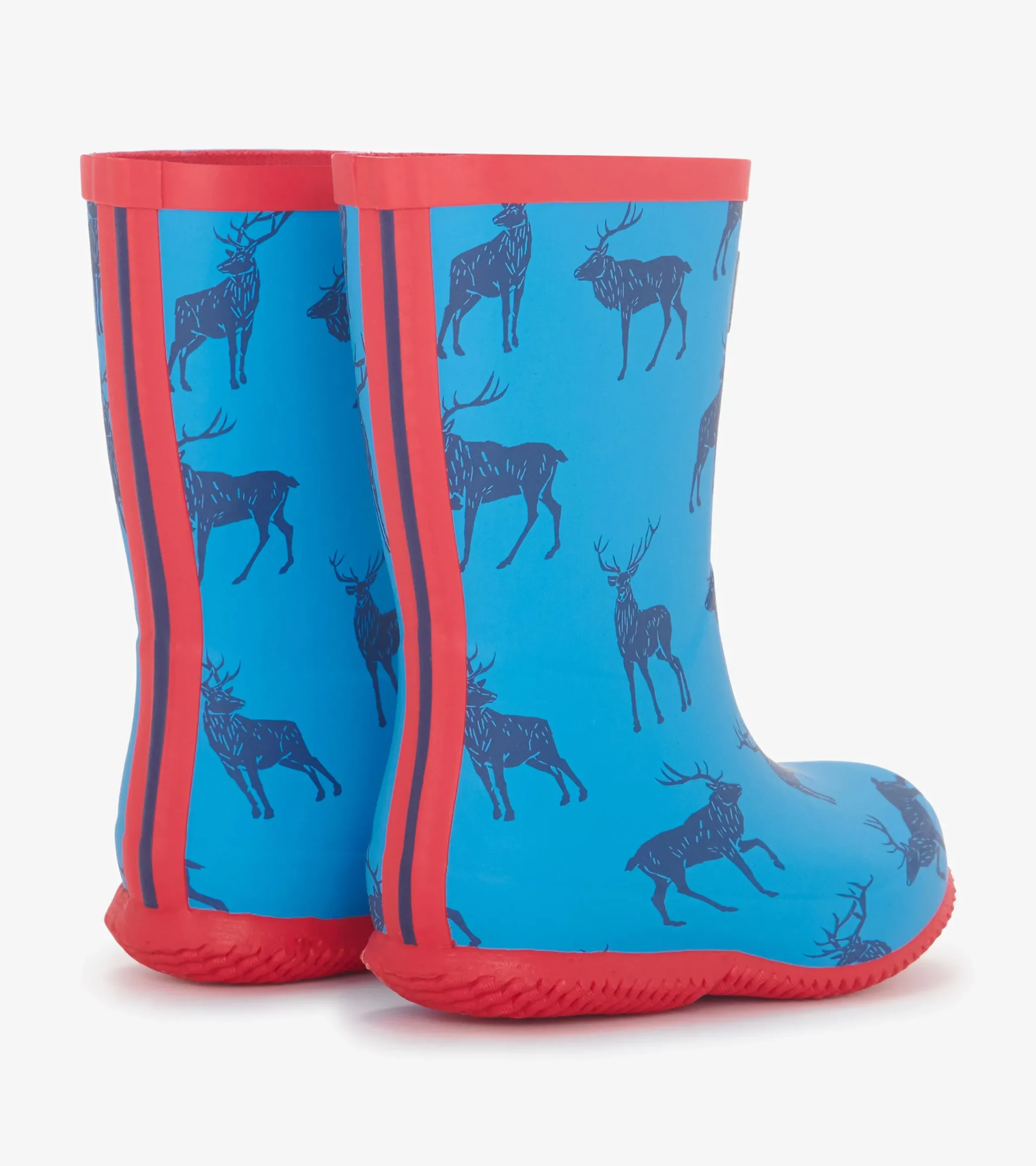 Sale Hatley Boys Blue Elks Packable Rain Boots