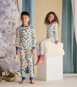 Online Hatley Boys Blue Falala Pajama Set