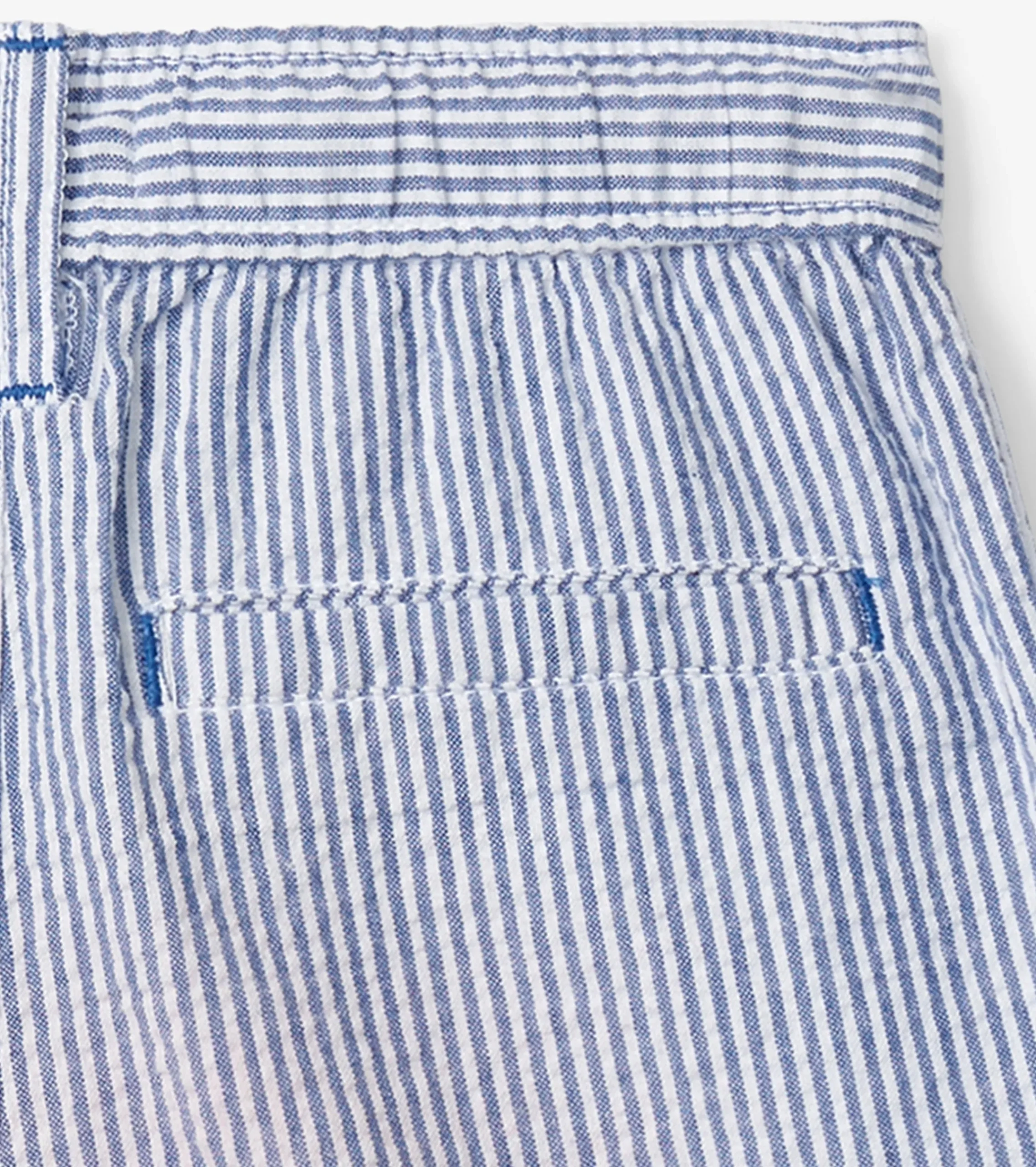 Online Hatley Boys Blue Stripes Woven Shorts