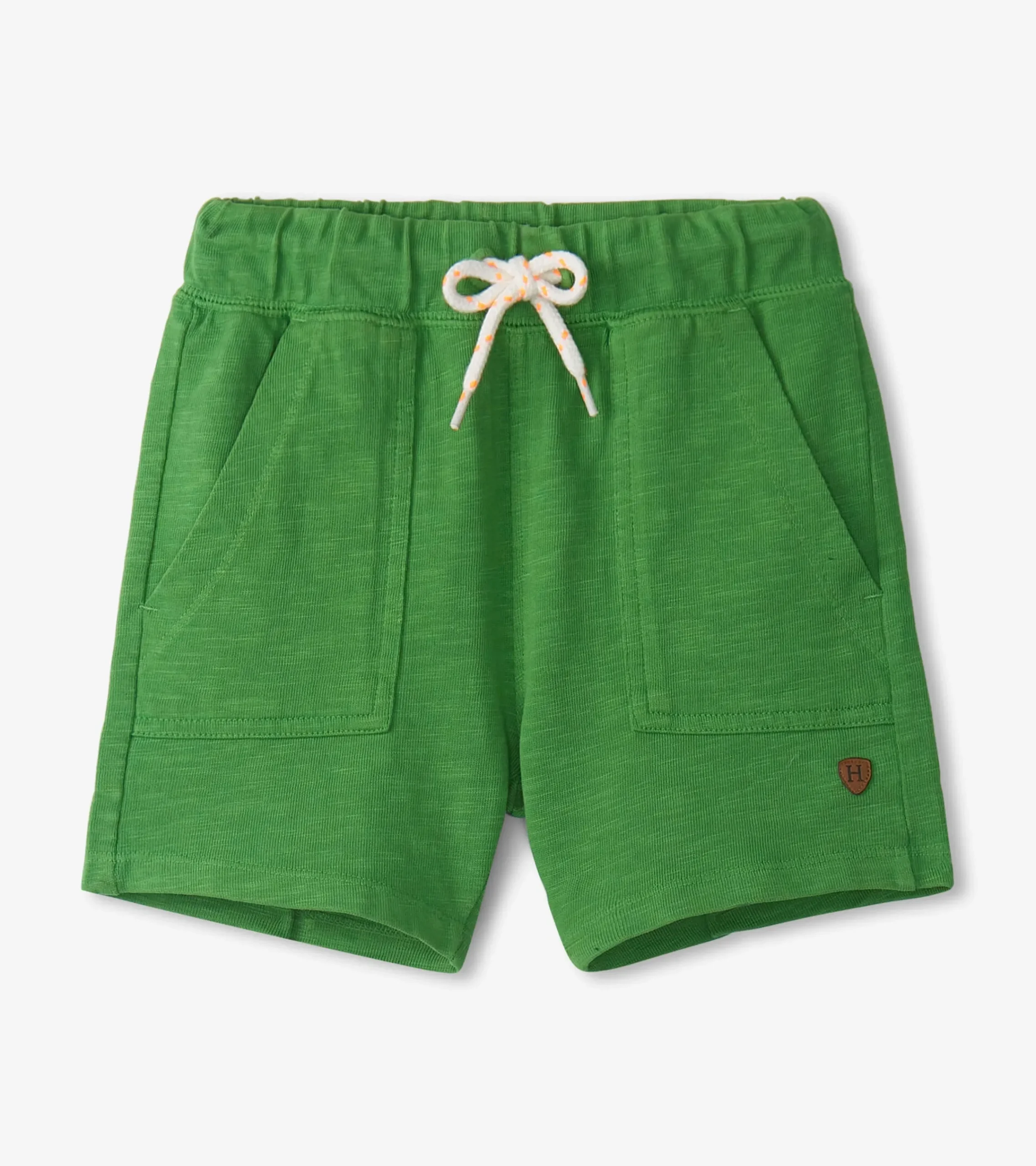 Hatley Boys Camp Green Relaxed Shorts