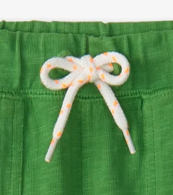 Hatley Boys Camp Green Relaxed Shorts