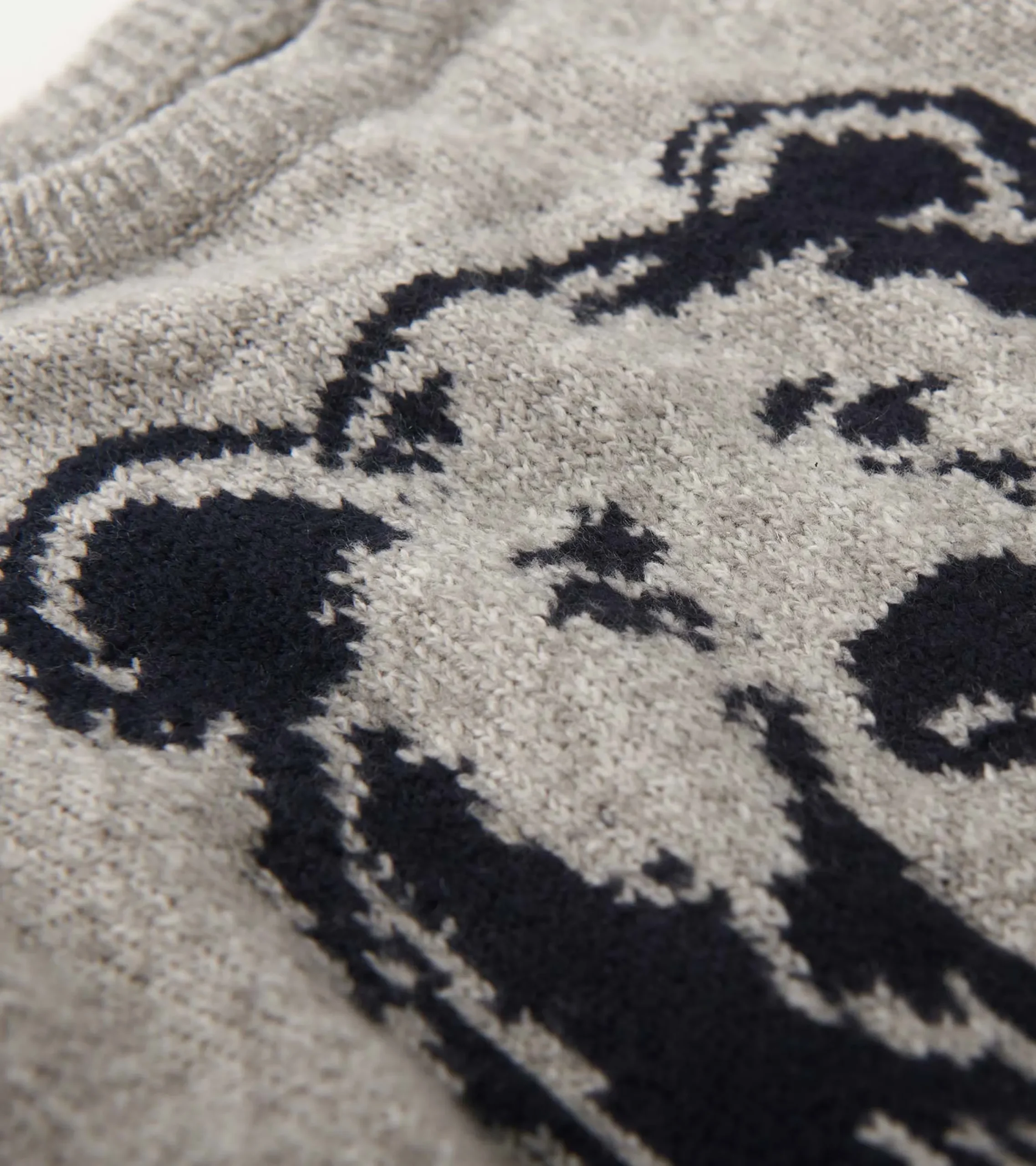 Clearance Hatley Boys Charcoal Bear Crew Neck Sweater