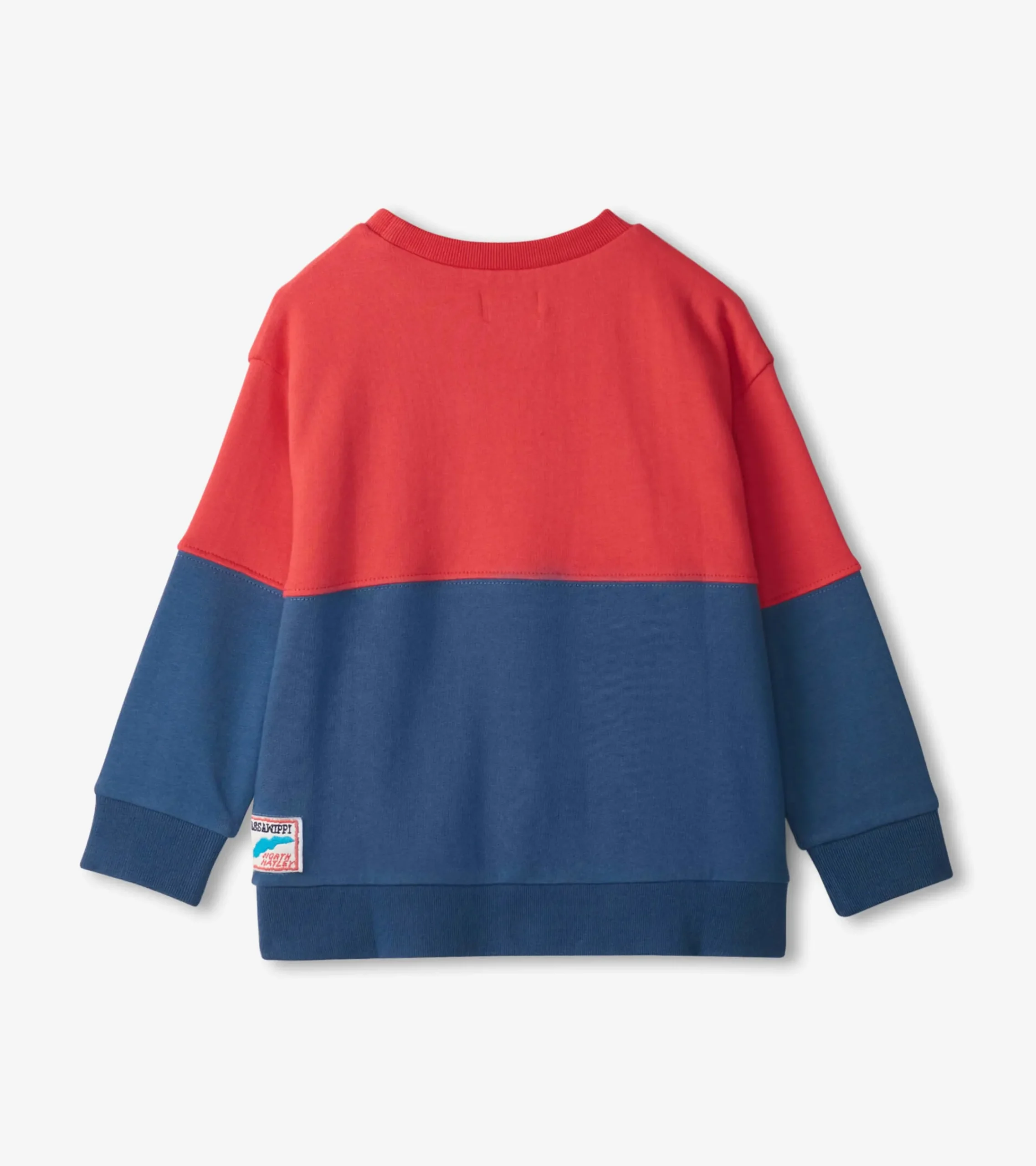 Best Hatley Boys Colour Block Anchor Pullover Sweatshirt