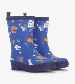 Online Hatley Boys Dino Fossils Matte Rain Boots