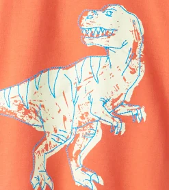 Online Hatley Boys Dino Glow Graphic Tee