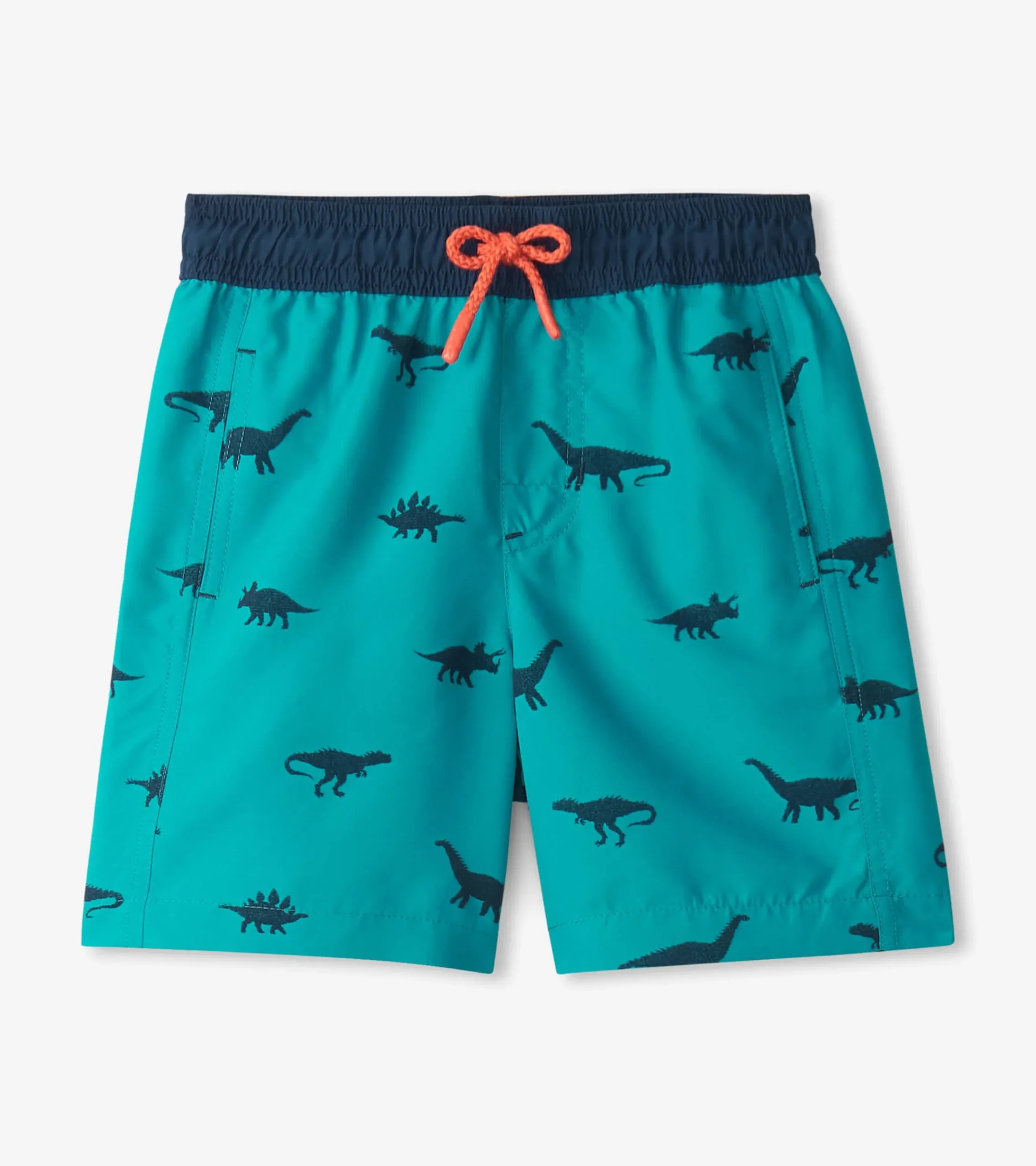Online Hatley Boys Dino Silhouette Swim Trunks