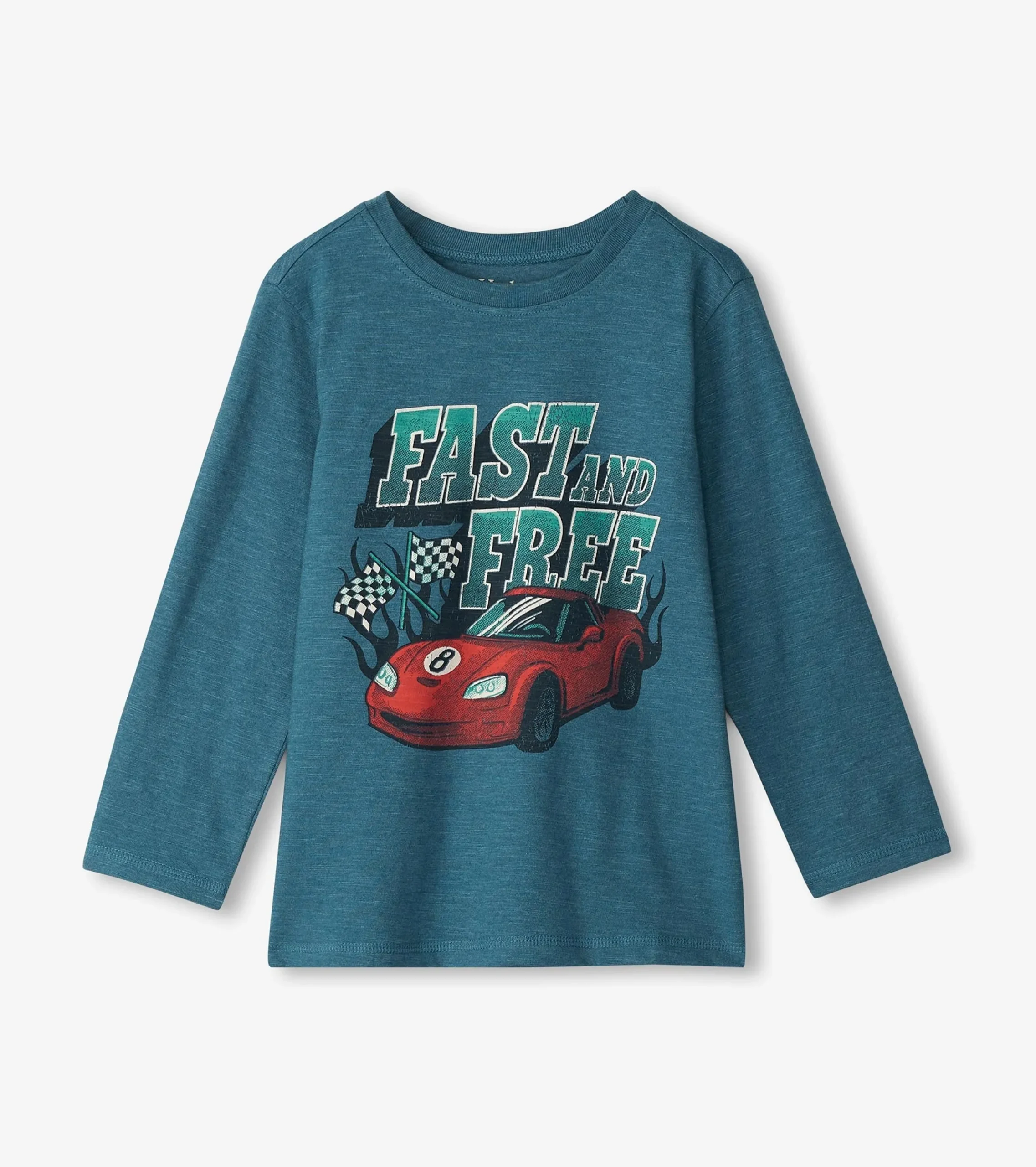 Clearance Hatley Boys Fast & Free Long Sleeve T-Shirt