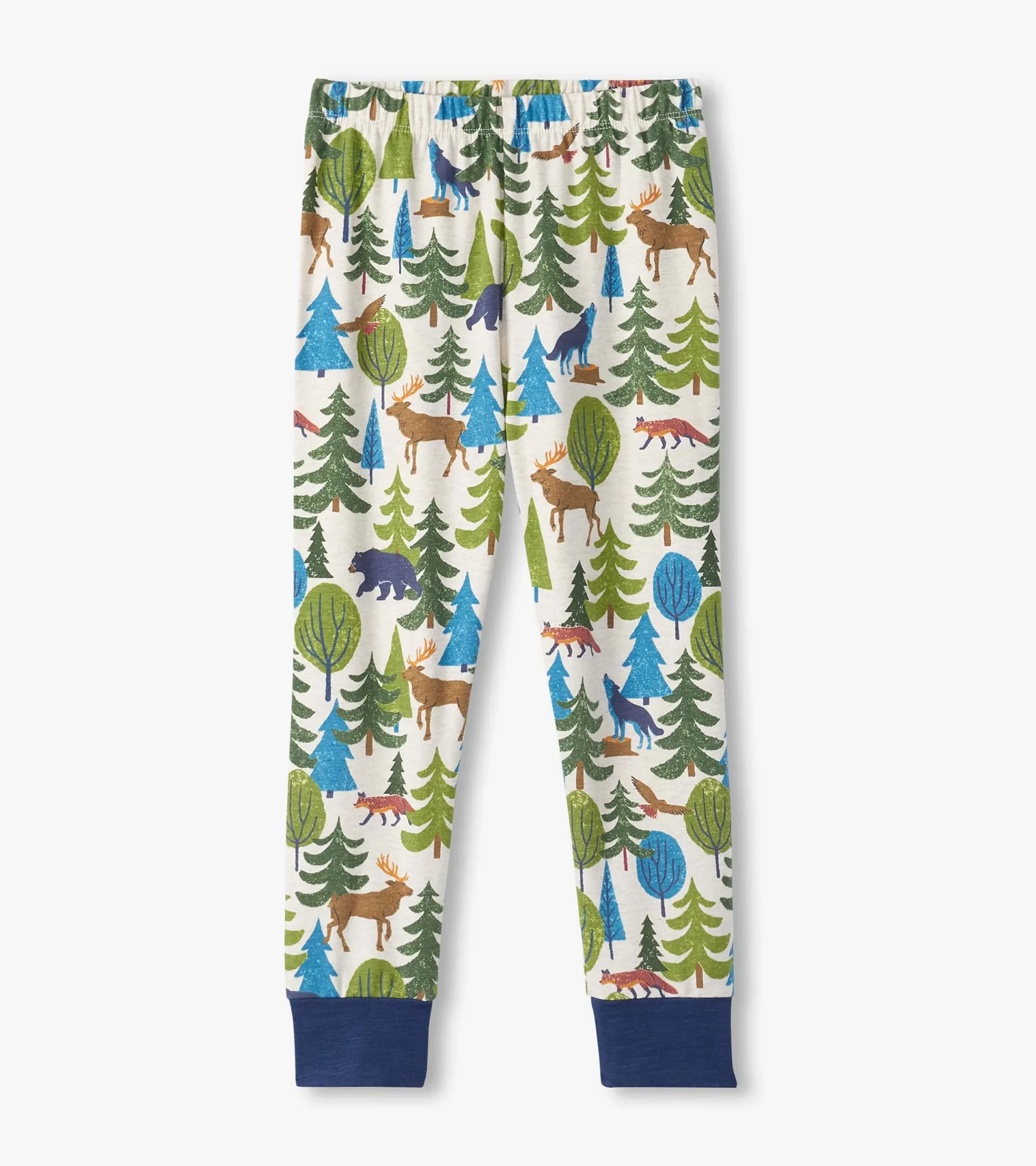 Discount Hatley Boys Forest Scene Pajama Set