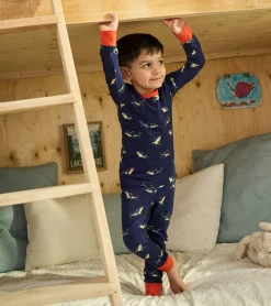 Outlet Hatley Boys Glow Sharks Pajama Set