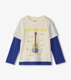 Hatley Boys Guitar Fooler Long Sleeve T-Shirt