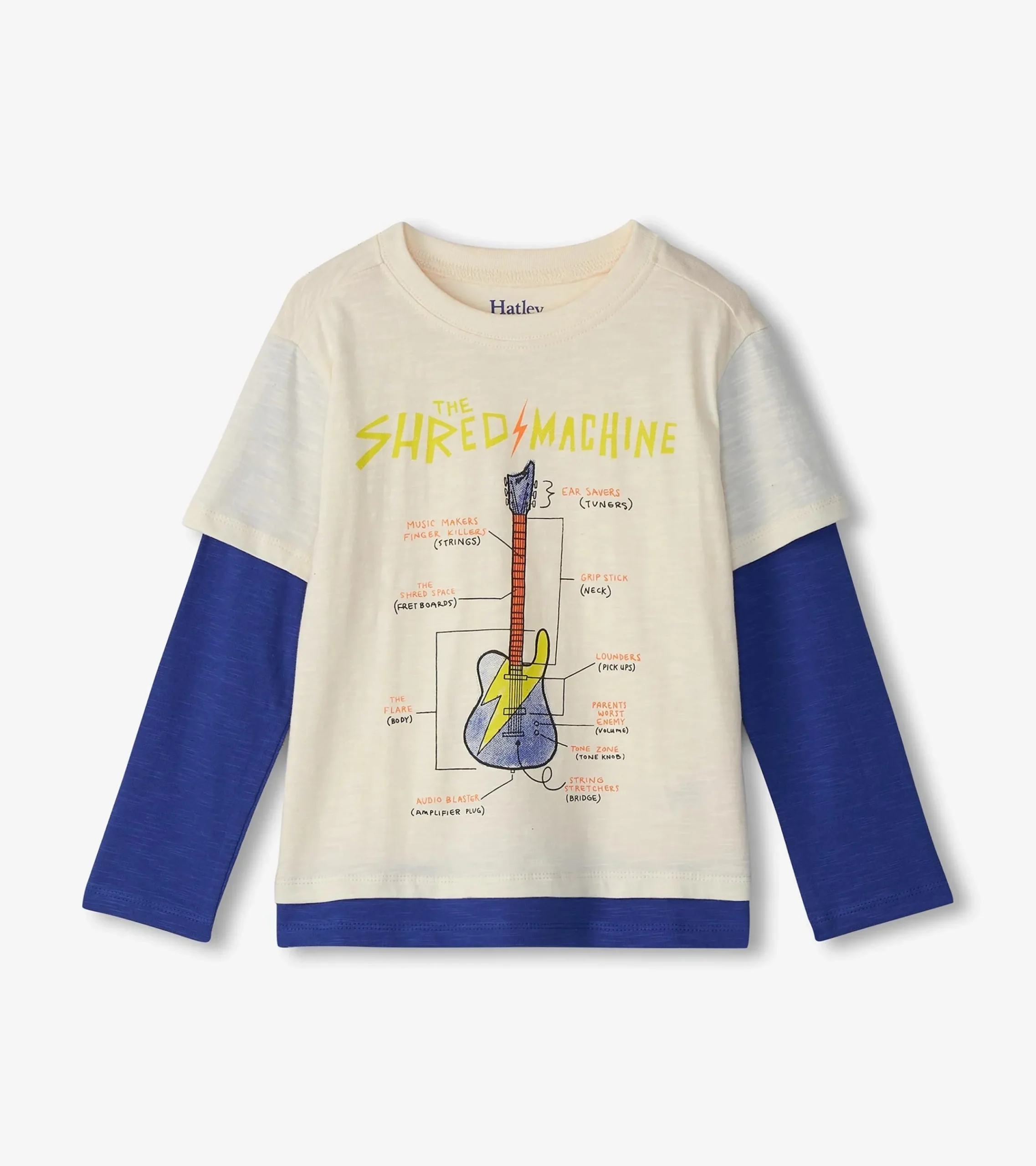 Hatley Boys Guitar Fooler Long Sleeve T-Shirt