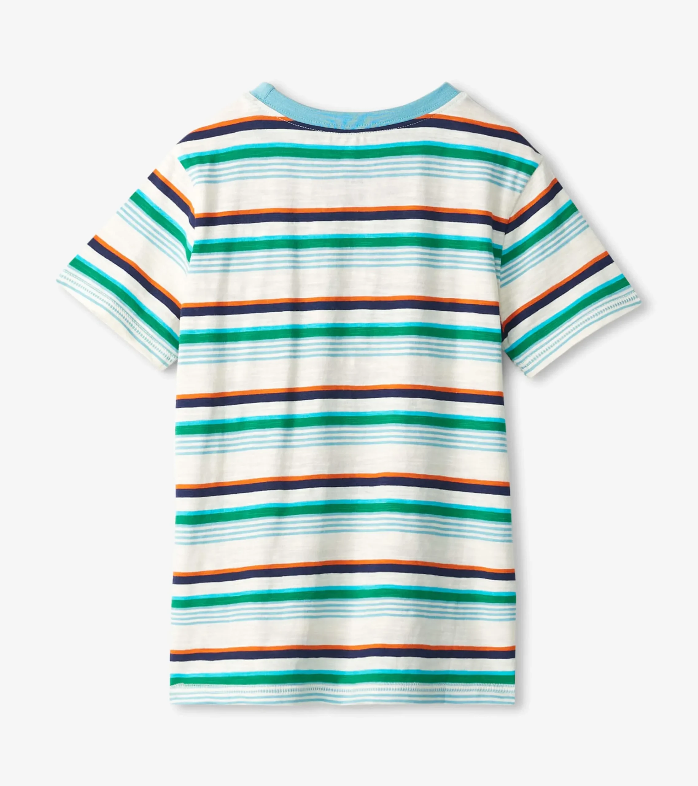 Hatley Boys Hiking Stripes Pocket Tee