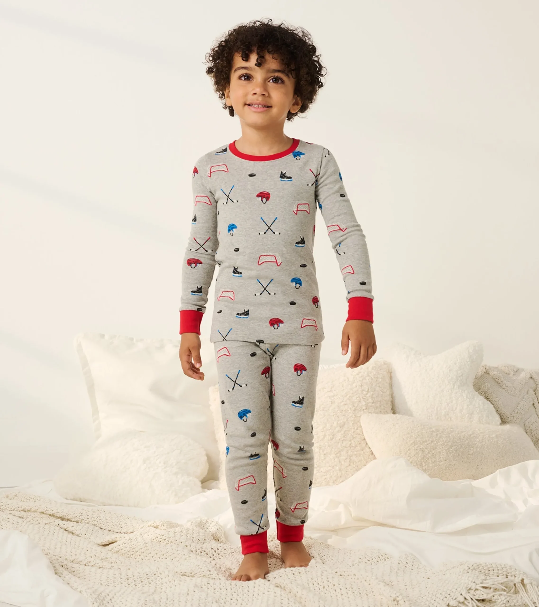 Best Hatley Boys Hockey Organic Cotton Pajama Set