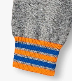 New Hatley Boys Lightning Bolt V-Neck Sweater