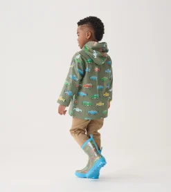 New Hatley Boys Off-Roading Zip-Up Rain Jacket