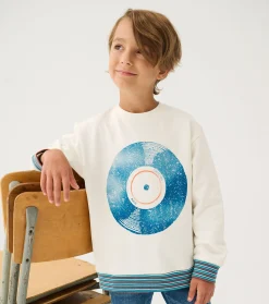 Hatley Boys Old School Vinyl Sweatshirt