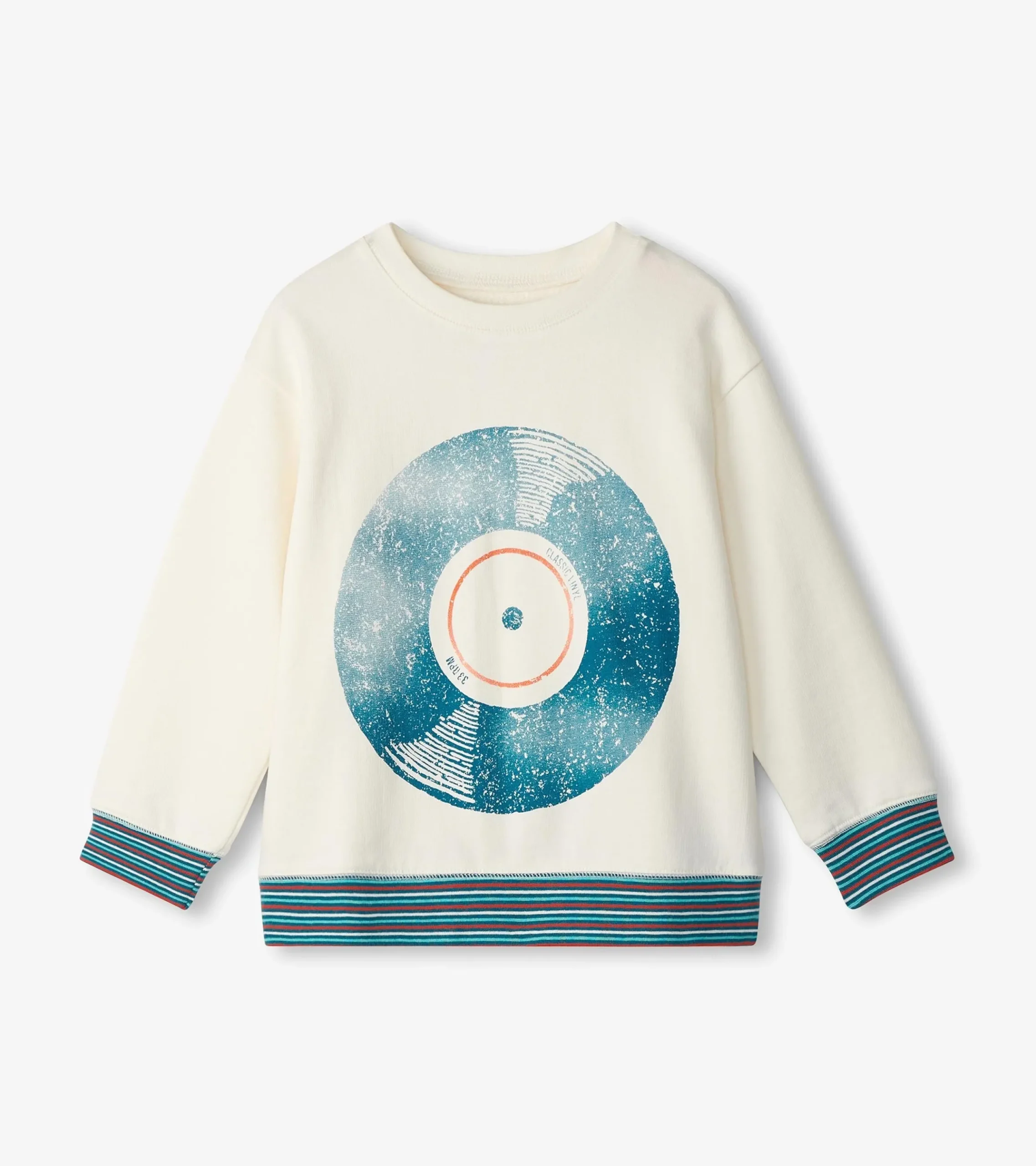 Hatley Boys Old School Vinyl Sweatshirt
