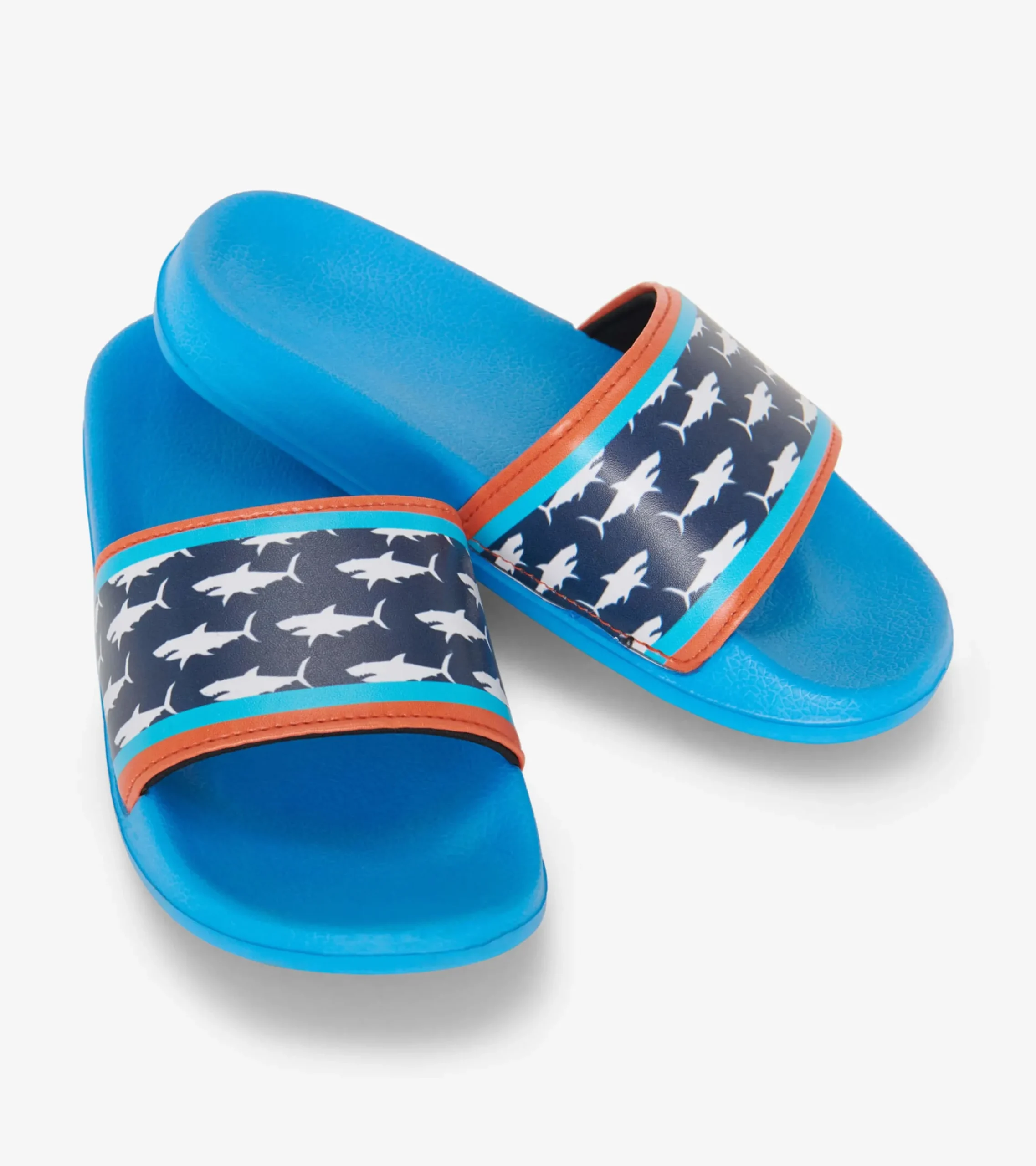 Sale Hatley Boys Printed Sharks Slides