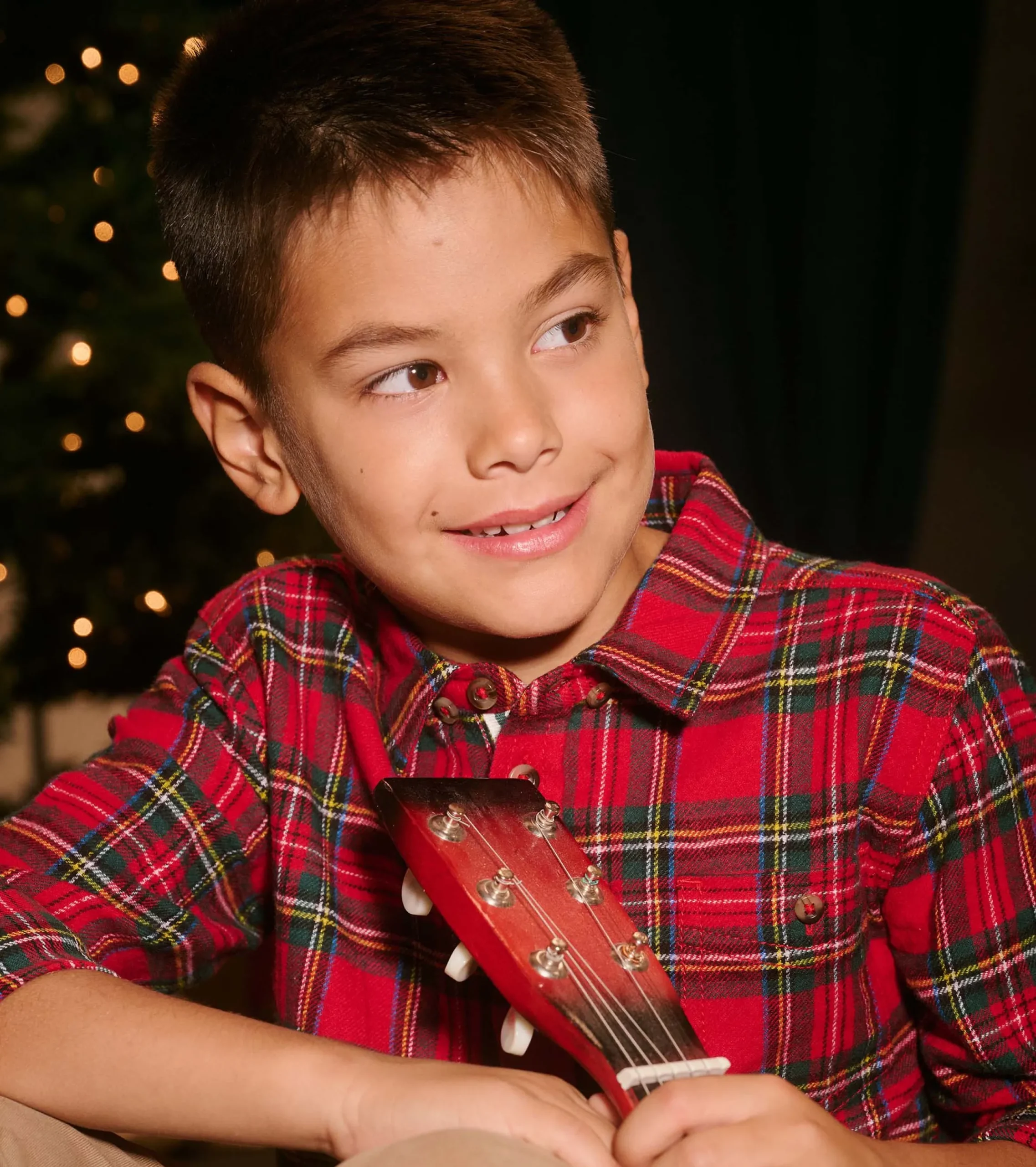 Hatley Boys Red Plaid Button Down Shirt