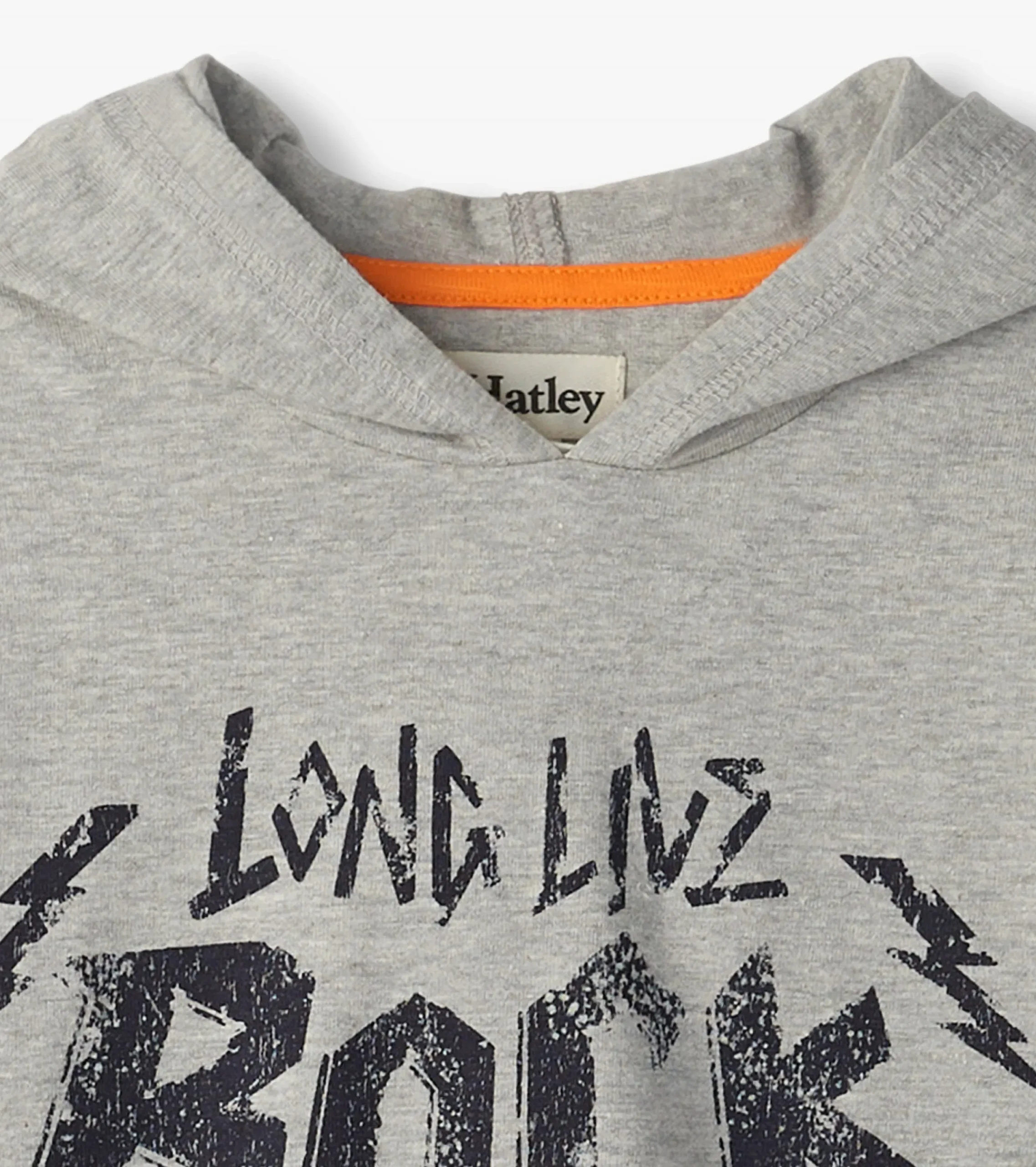 Discount Hatley Boys Rock & Roll Long Sleeve Hoodie Tee
