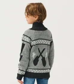 Sale Hatley Boys Rock & Roll Shawl Collar Cardigan