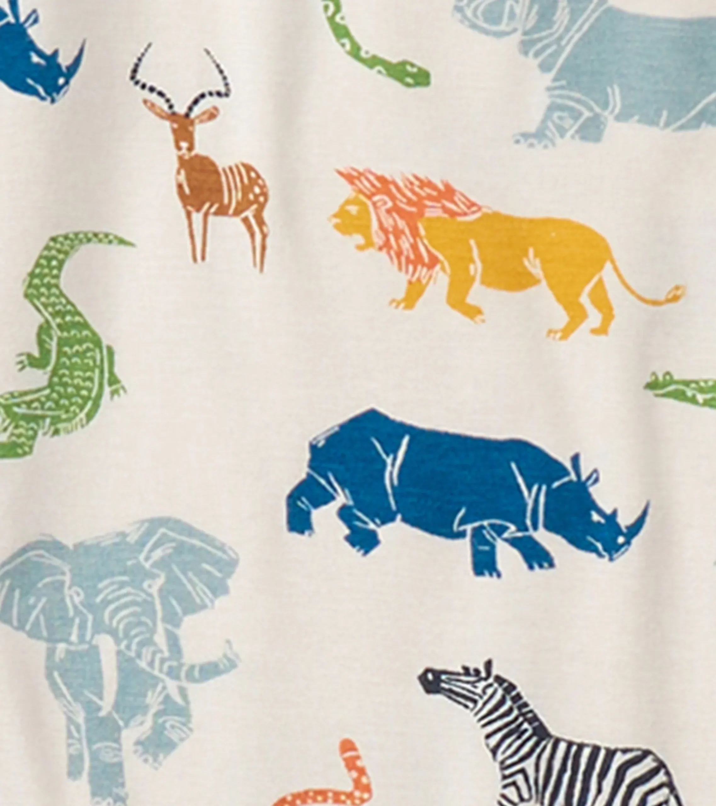 Online Hatley Boys Scratchy Safari Bamboo Pajama Set