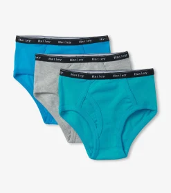 Sale Hatley Boys Solid 3 Pack Classic Briefs