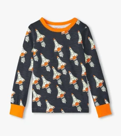 Online Hatley Boys Space Shuttles Pajama Set