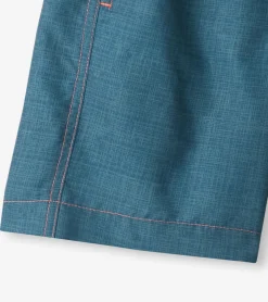 Outlet Hatley Boys Textured Shark Swim Trunks