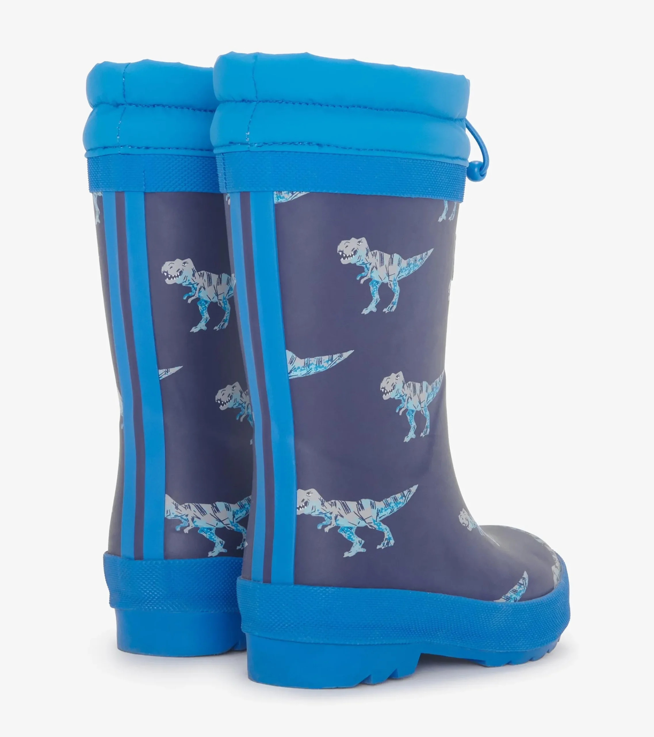 Outlet Hatley Boys T-Rex Attack Sherpa Lined Rain Boots
