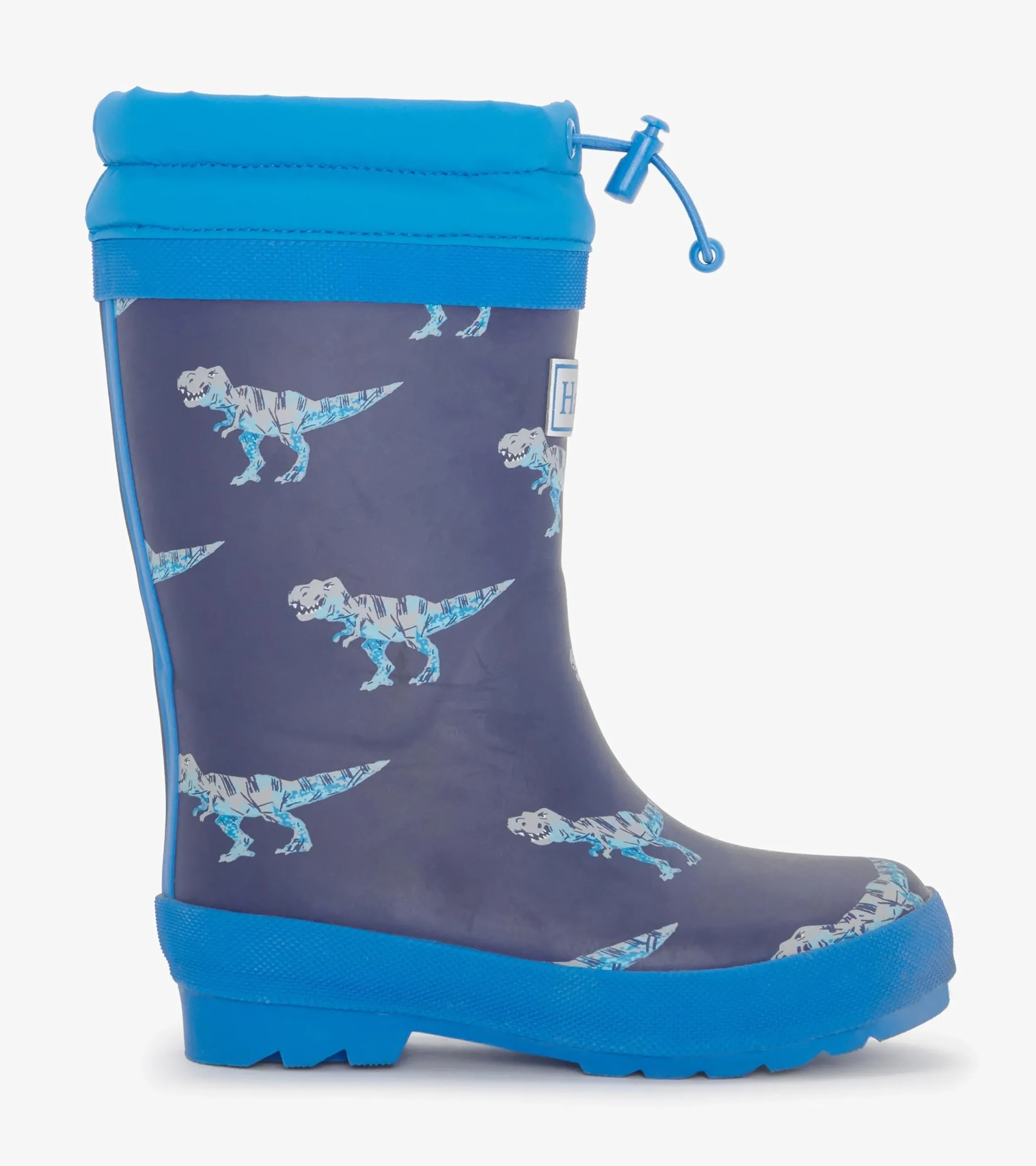 Outlet Hatley Boys T-Rex Attack Sherpa Lined Rain Boots