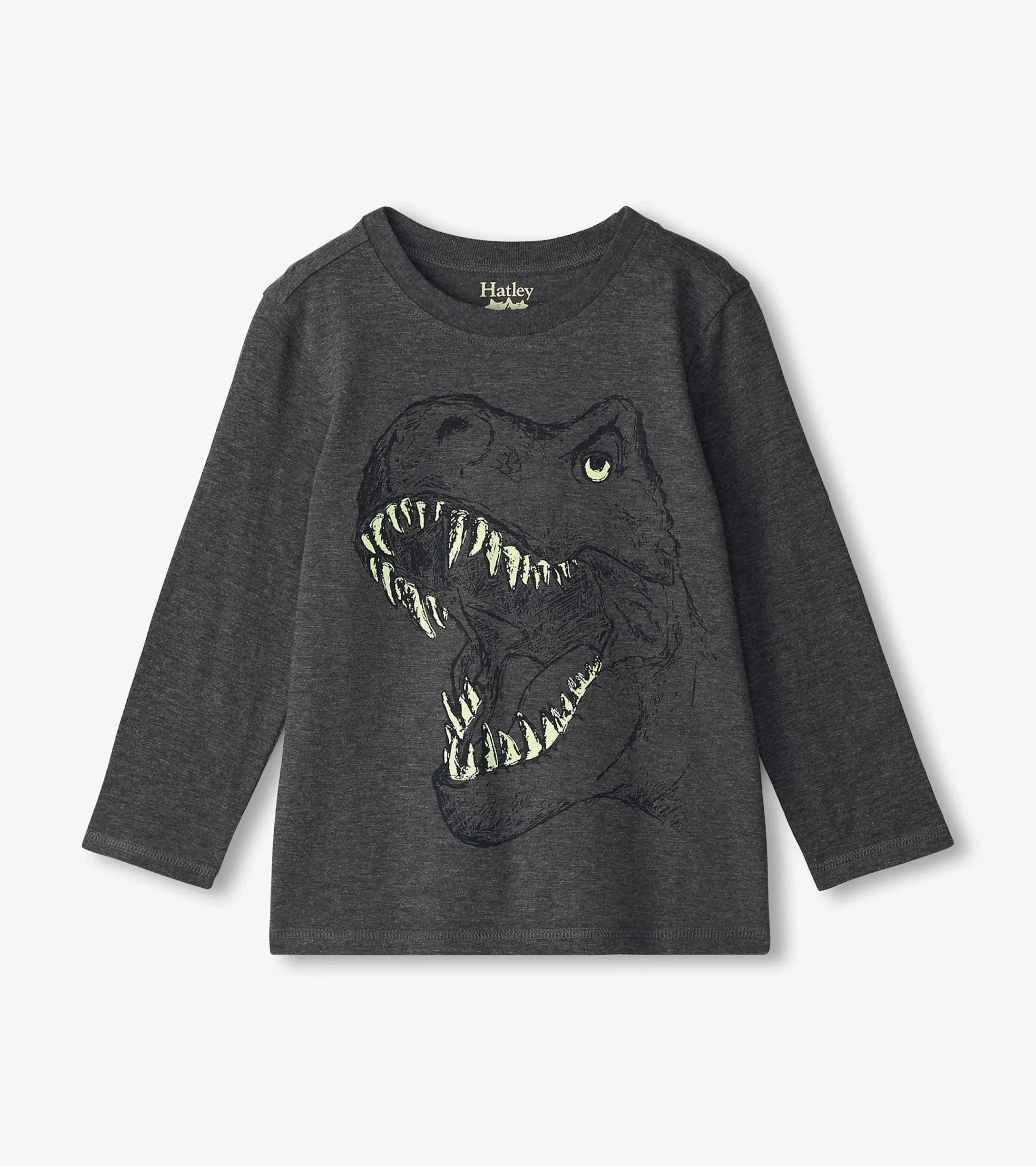 Best Hatley Boys T-Rex Glow in the Dark Long Sleeve T-Shirt