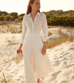 Hot Hatley Brandi Maxi Dress - Marshmallow