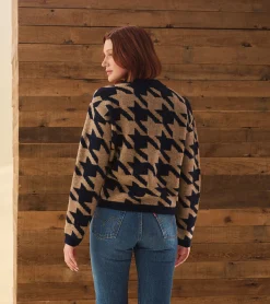 Online Hatley Carmi Pullover - Large Houndstooth