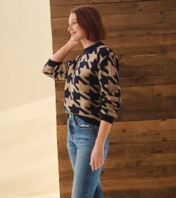 Online Hatley Carmi Pullover - Large Houndstooth