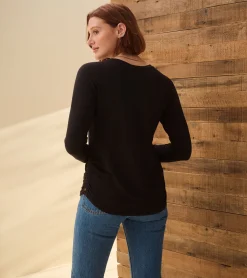 Clearance Hatley Chantel Pullover - Black Caviar