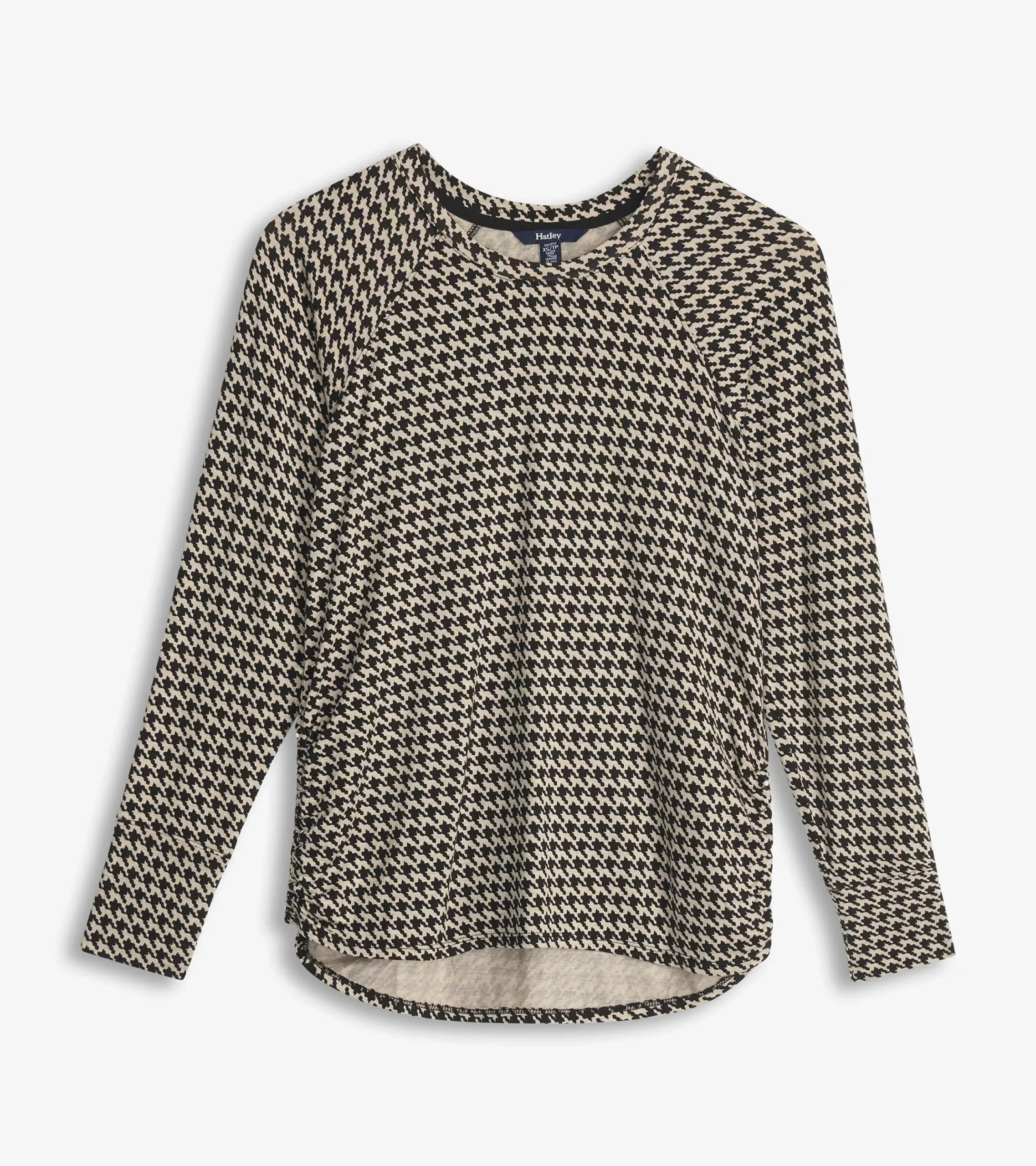 Hot Hatley Chantel Pullover - Houndstooth