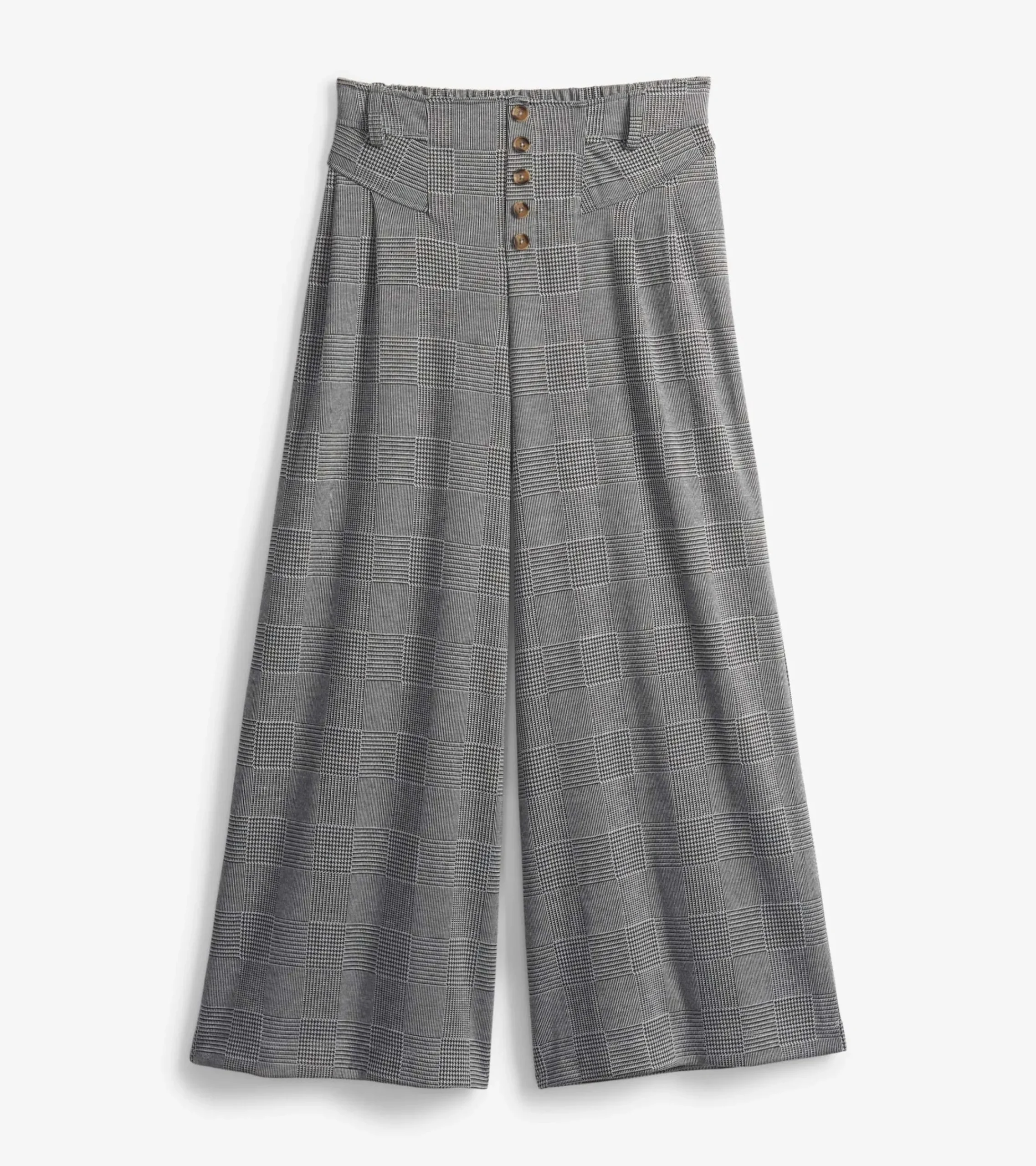 Best Hatley Charlie Wide Leg Pants - Houndstooth