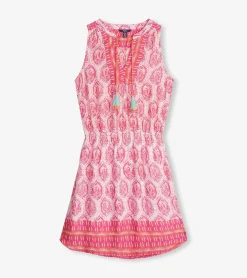 Hot Hatley Chloe Dress - Geo Mosaic