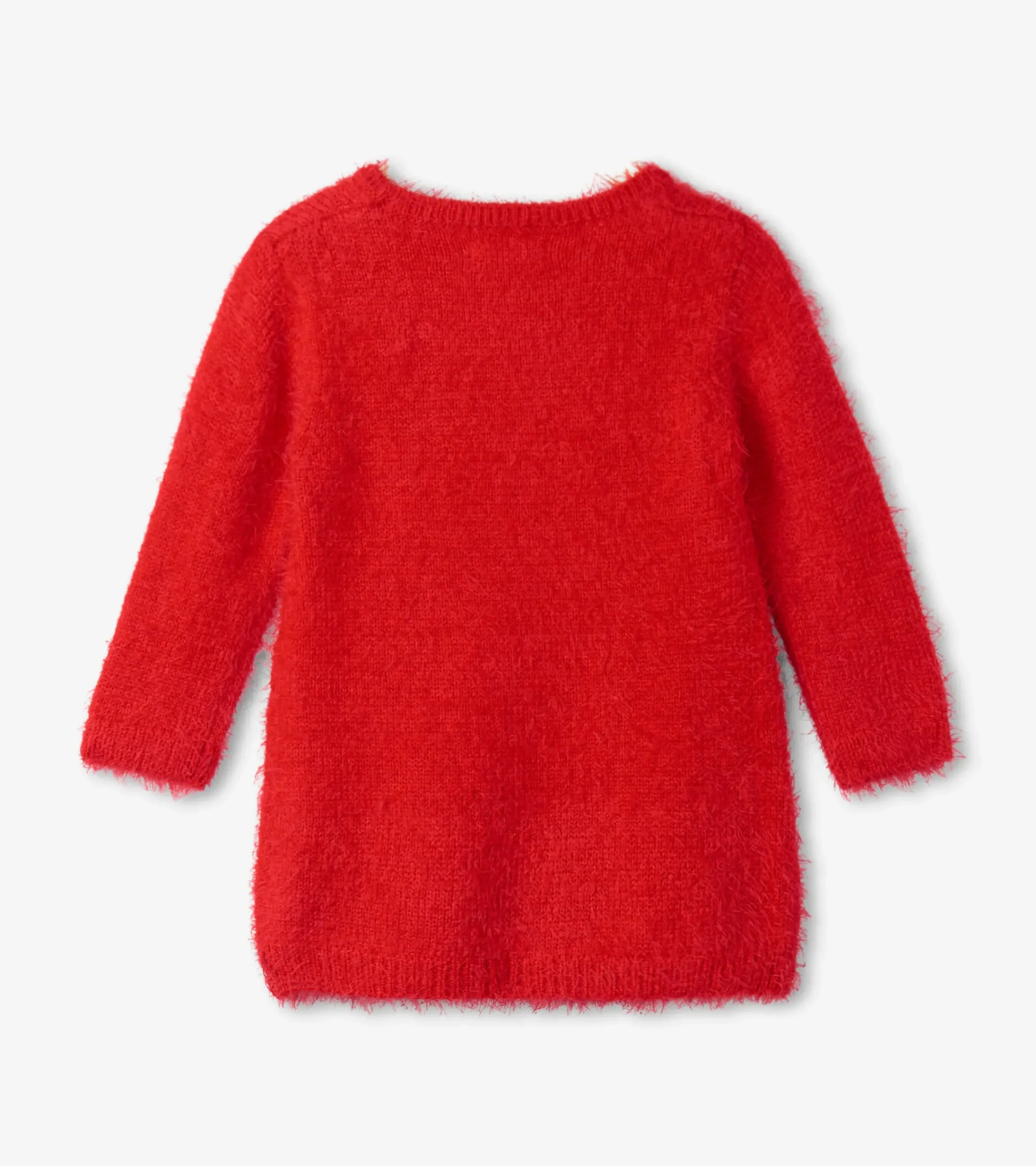 Hot Hatley Christmas Reindeer Fuzzy Sweater Dress