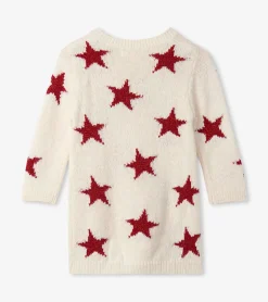 Clearance Hatley Christmas Stars Sweater Dress