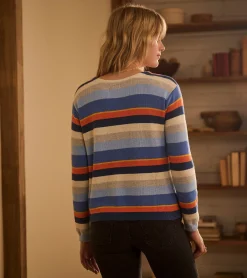 Discount Hatley Devon Sweater - Mixed Stripes