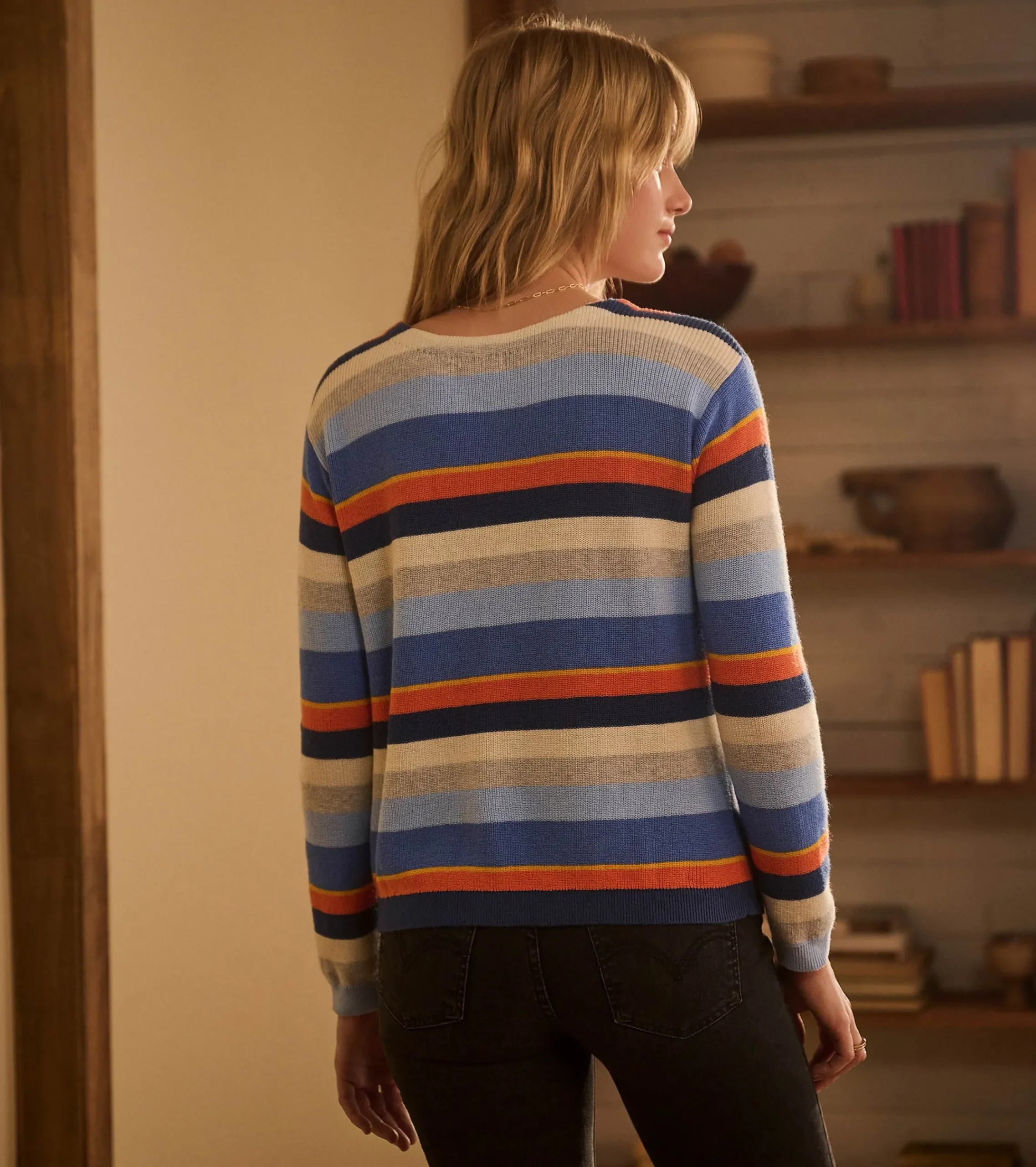 Discount Hatley Devon Sweater - Mixed Stripes
