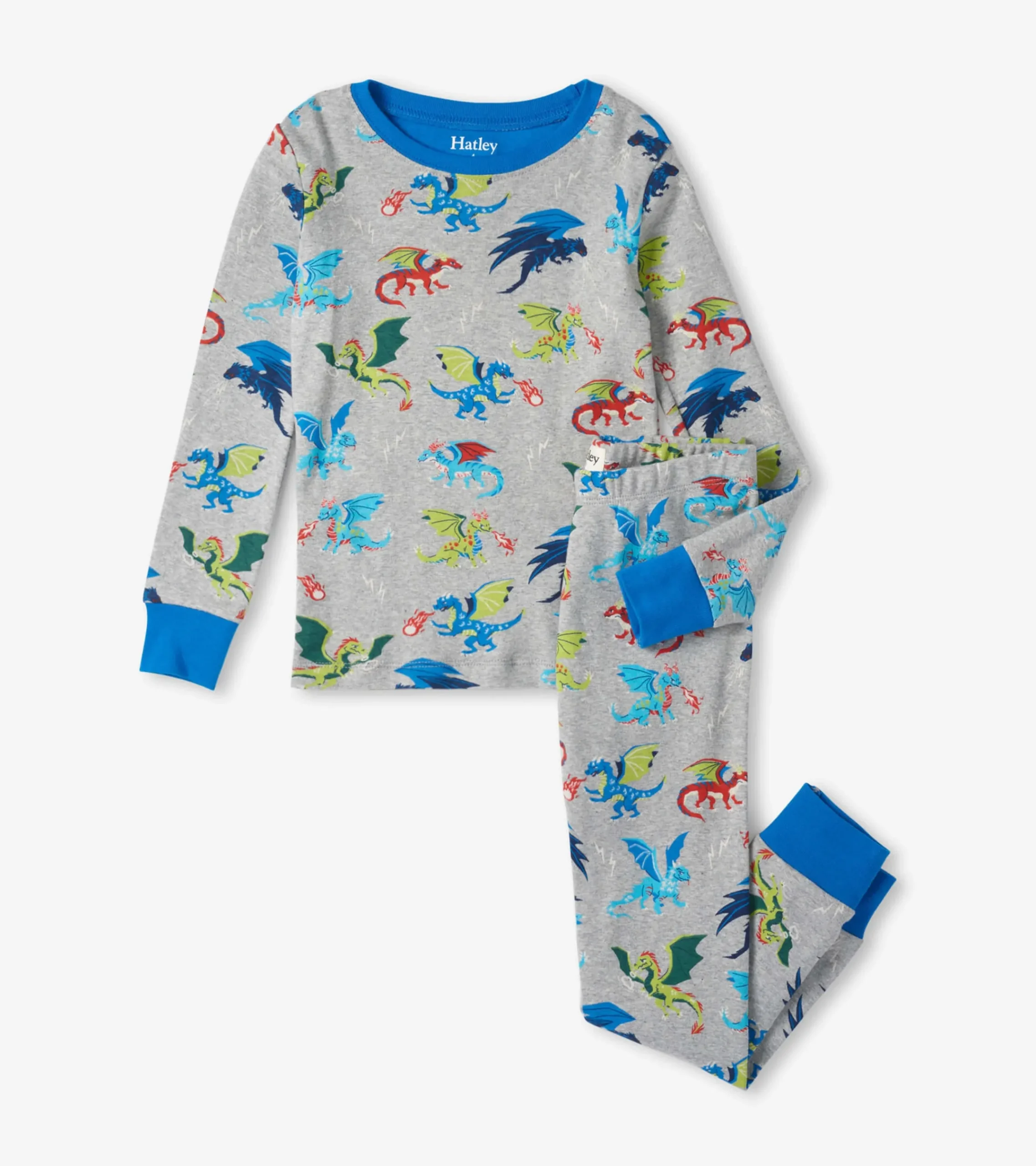 Best Hatley Dragon Realm Kids Organic Cotton Pajama Set