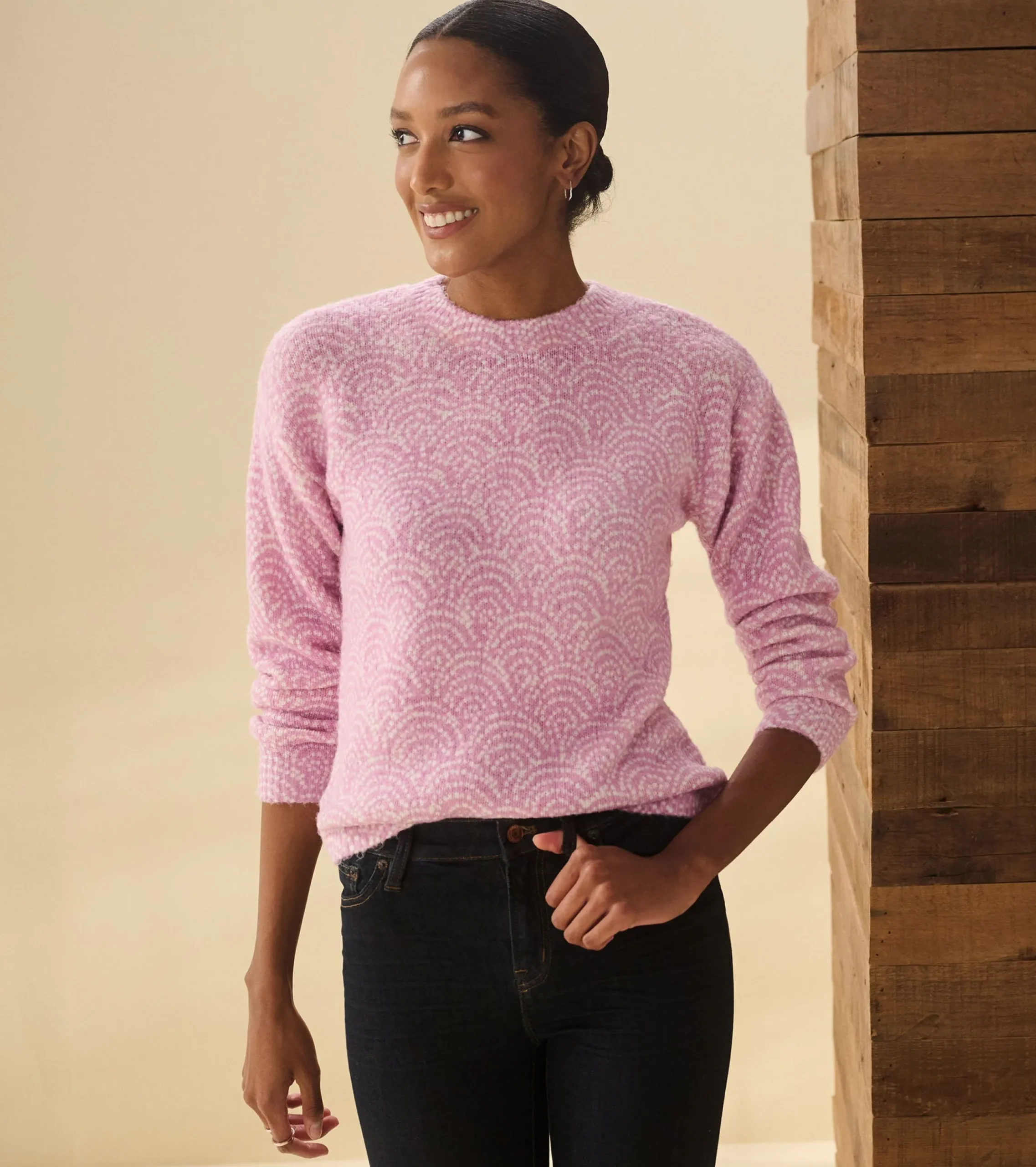 New Hatley Ella Sweater - Deco Dots