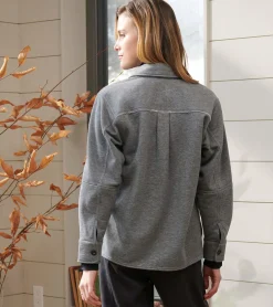 Best Hatley Emily Relaxed Blazer - Charcoal Melange