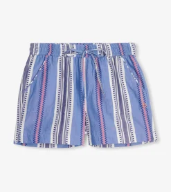 Clearance Hatley Everywhere Shorts - Funky Boho Stripe