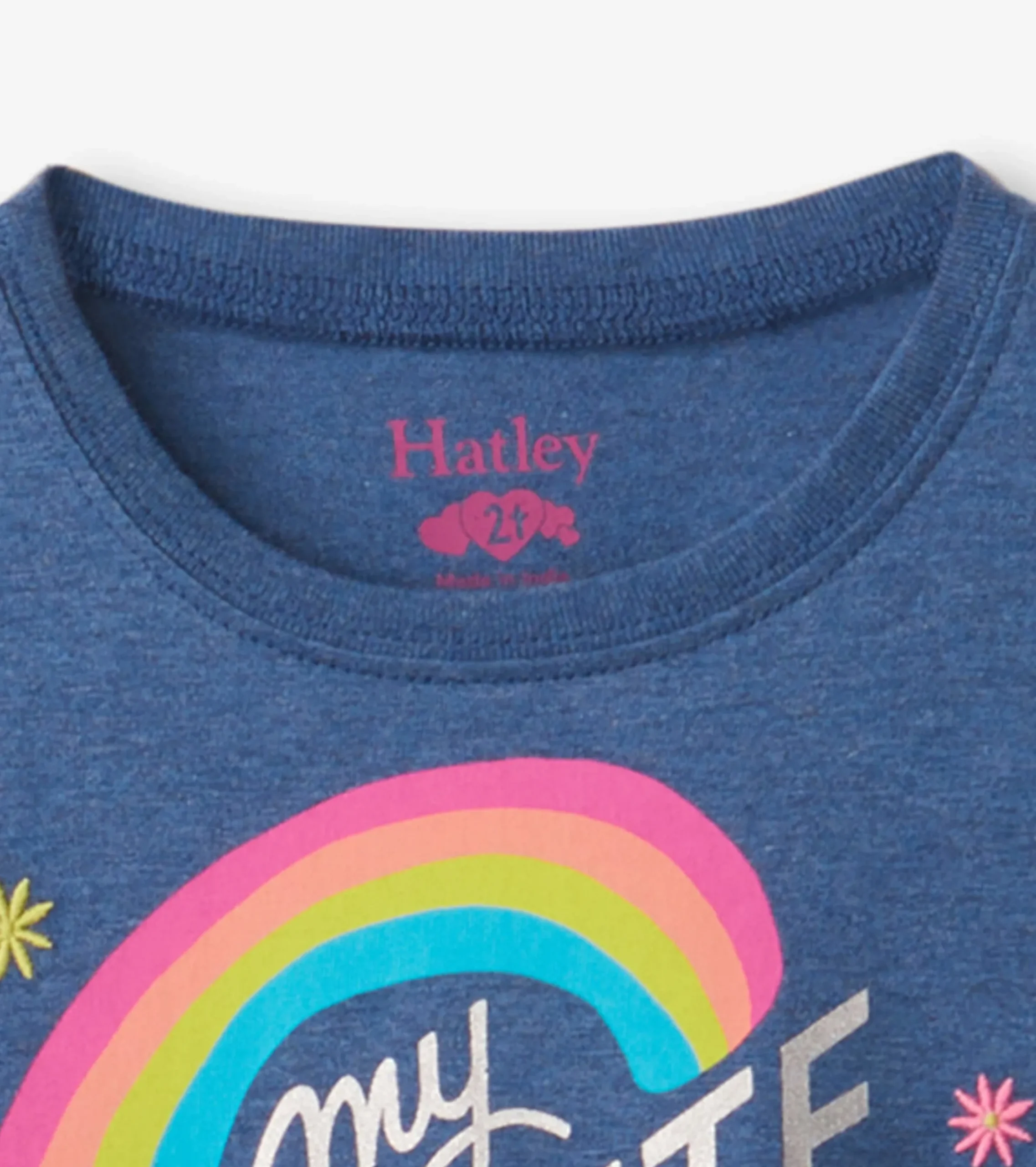 Hatley Favorite Color Is Rainbow Long Sleeve T-Shirt